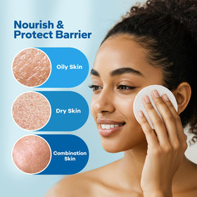 SilkyShark facial treatment demo showing targeted exfoliation and clearer texture