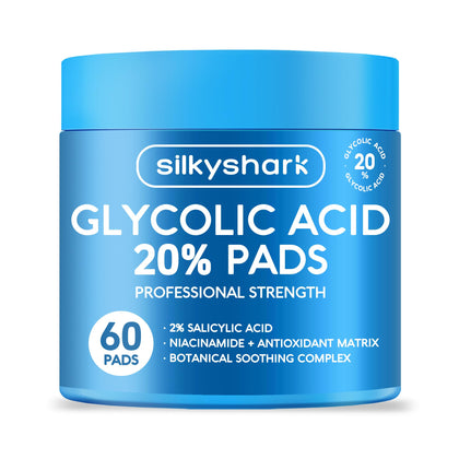 SilkyShark front packaging showing 60 pads for convenient resurfacing