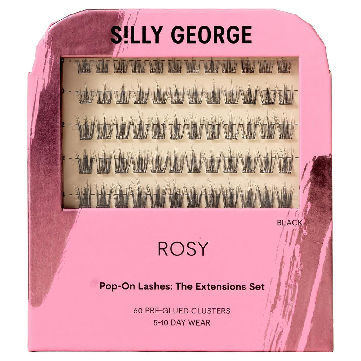 Silly George front packaging showcasing rosy black clusters and benefits