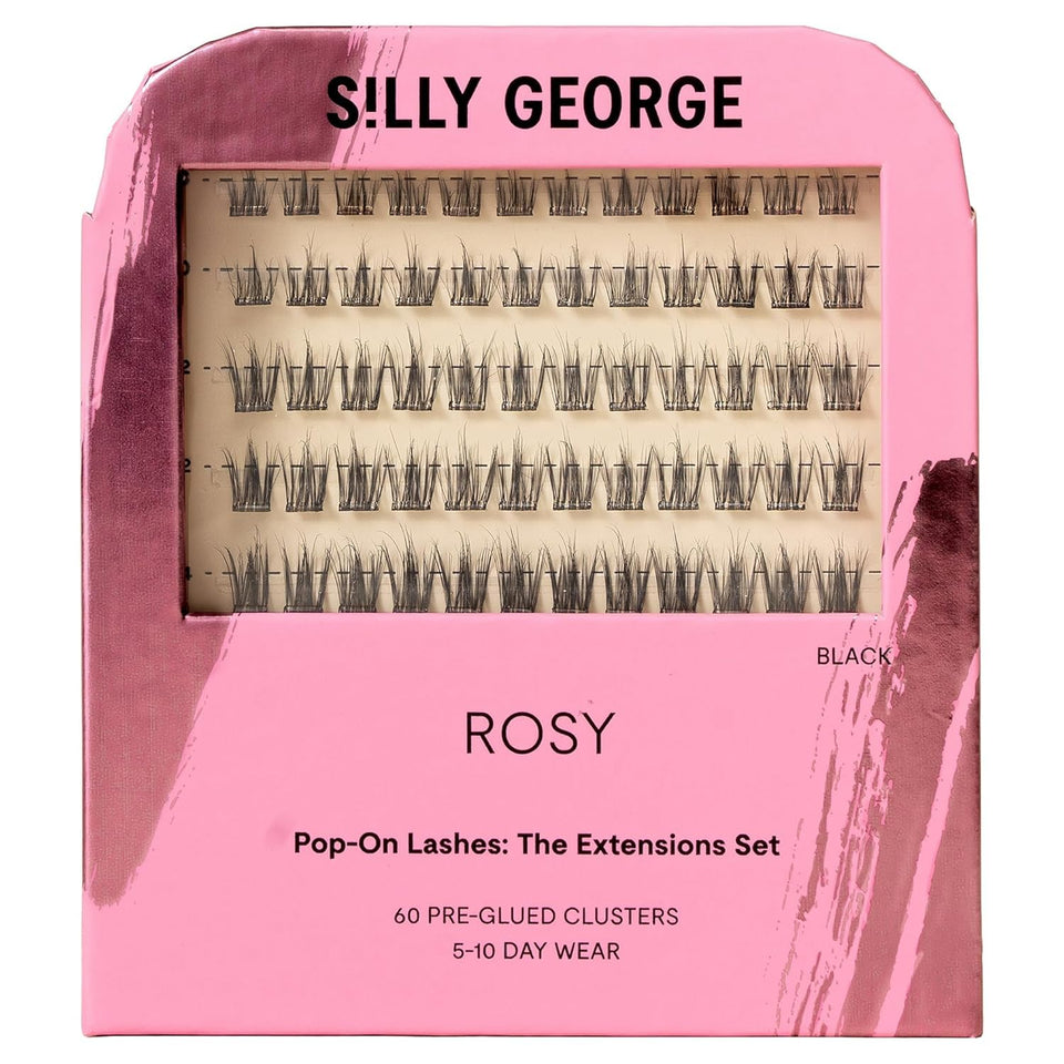 Silly George front packaging showcasing rosy black clusters and benefits