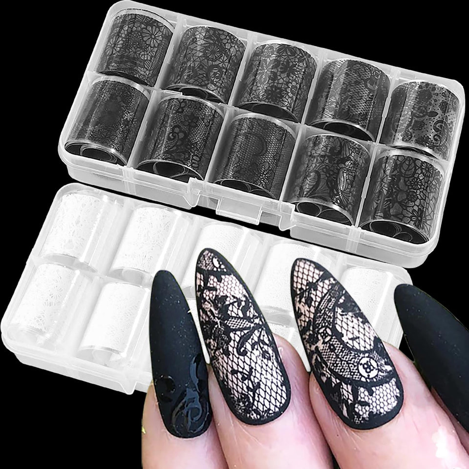 SILPECWEE front packaging showing 20 lace foil rolls and contents benefit durability