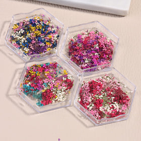 SILPECWEE petals next to fingers for size comparison and easy planning
