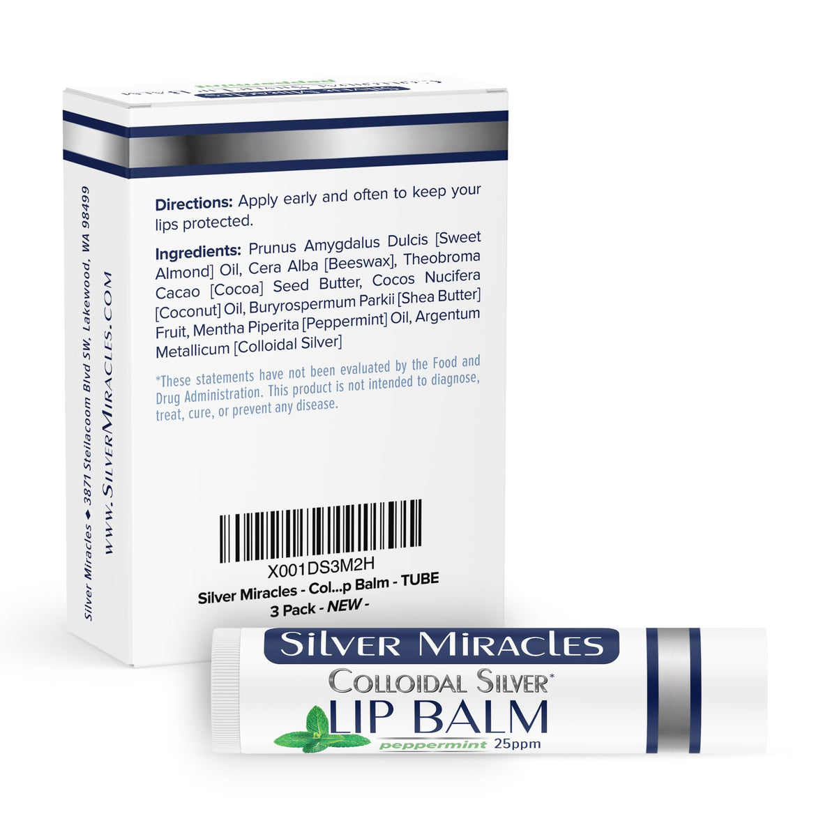 Silver Miracles close-up of balm texture showing creamy smooth spread and quick absorption