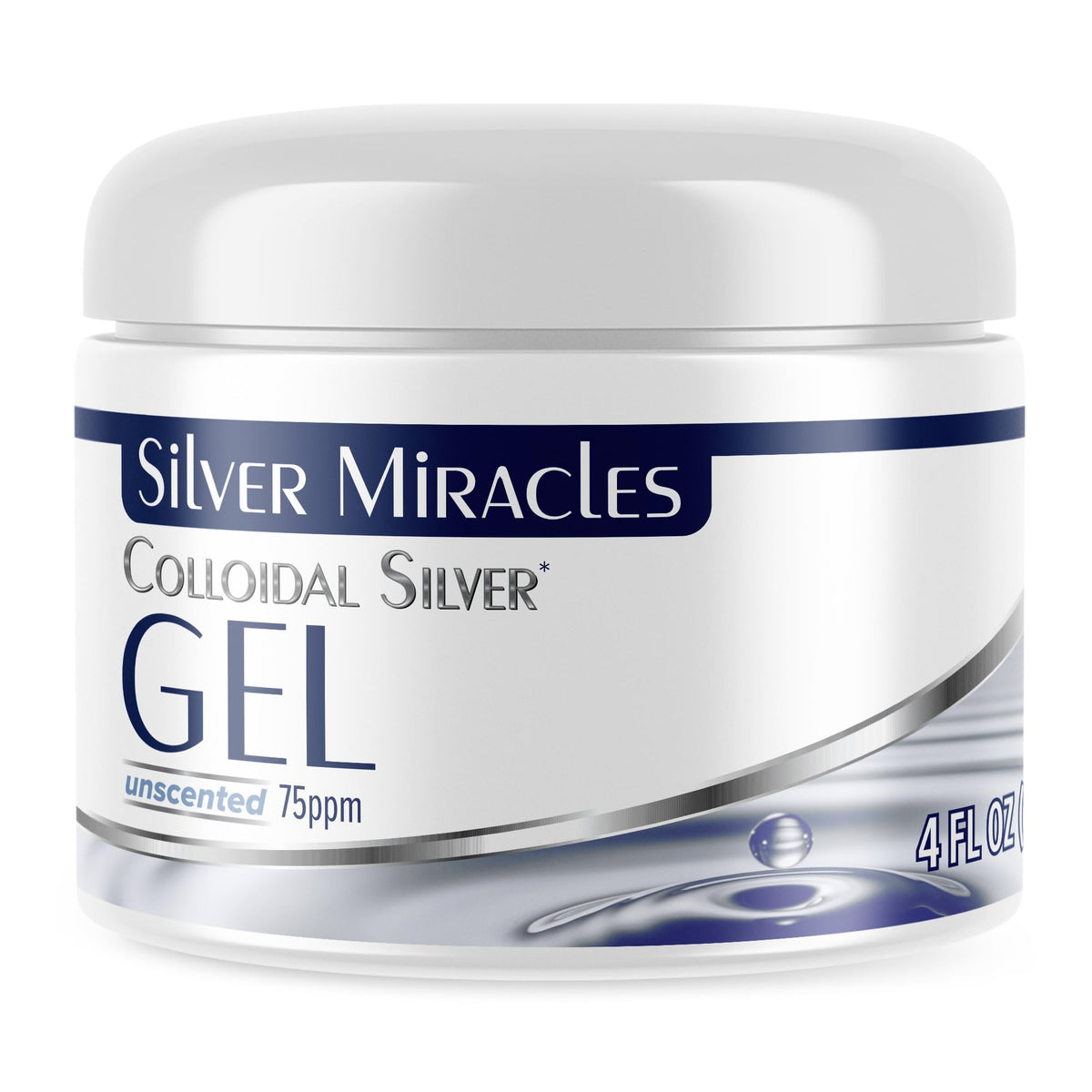 Silver Miracles front packaging showing 4 oz tube and unscented label benefit soothing