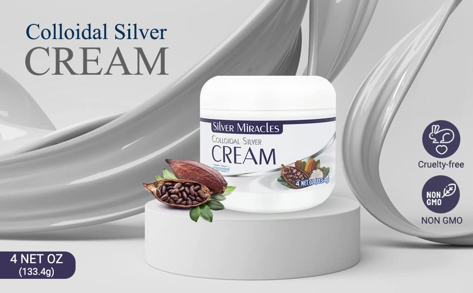 Silver Miracles ingredient label close-up highlighting purity and quality sourcing