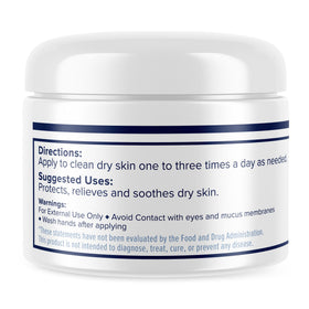 Silver Miracles open jar close-up of creamy texture to show smooth spreadability benefit