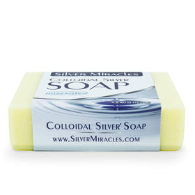 Silver Miracles lather on hand demonstrating gentle suds and quick rinsing benefits