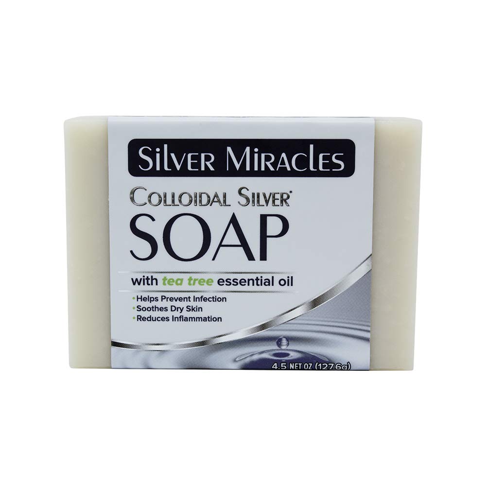 Silver Miracles front packaging showing natural ingredients and clean design benefit gentle cleansing