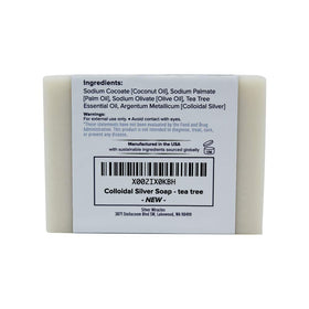 Silver Miracles close-up of soap texture highlighting handmade quality and mild lather benefit