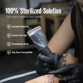 SILVERHORSE pen inserted in sleeve demonstrating quick installation benefit