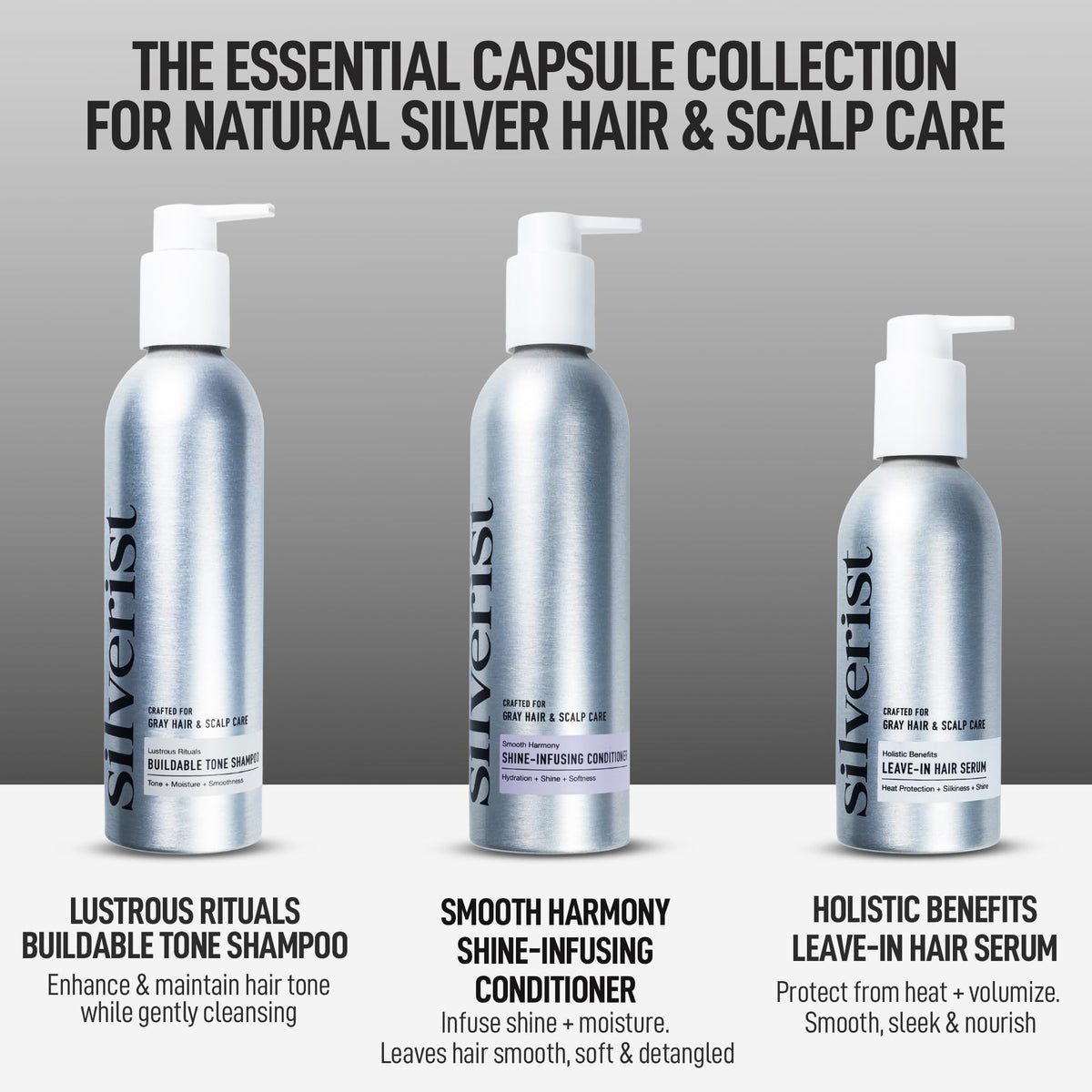 Silverist recyclable box and bottle emphasizing sustainable packaging