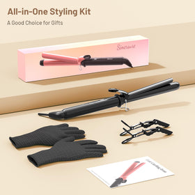 SimerSure pink gift packaging presented as a ready-to-give beauty present
