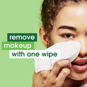 Simple close-up fiber texture highlights softness and effective cleansing