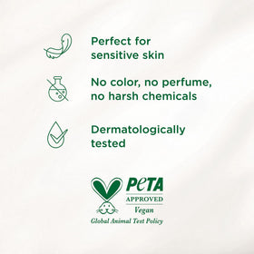 Simple applying moisturizer to face and neck demonstrating soothing, lightweight absorption