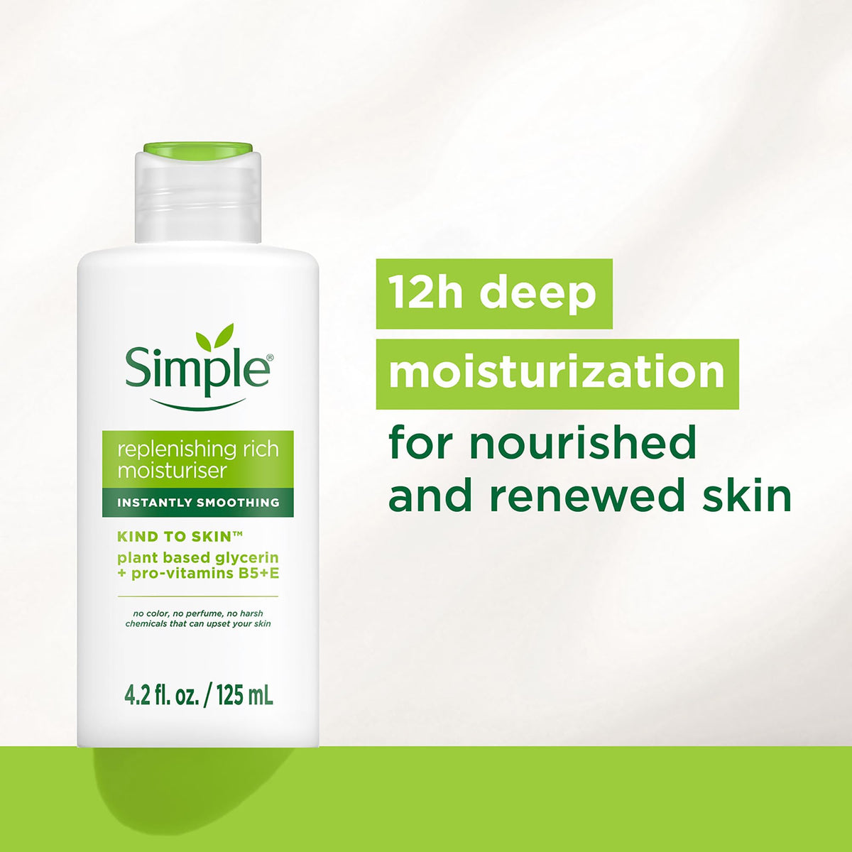 Simple open jar revealing creamy texture, illustrating rich non-greasy feel