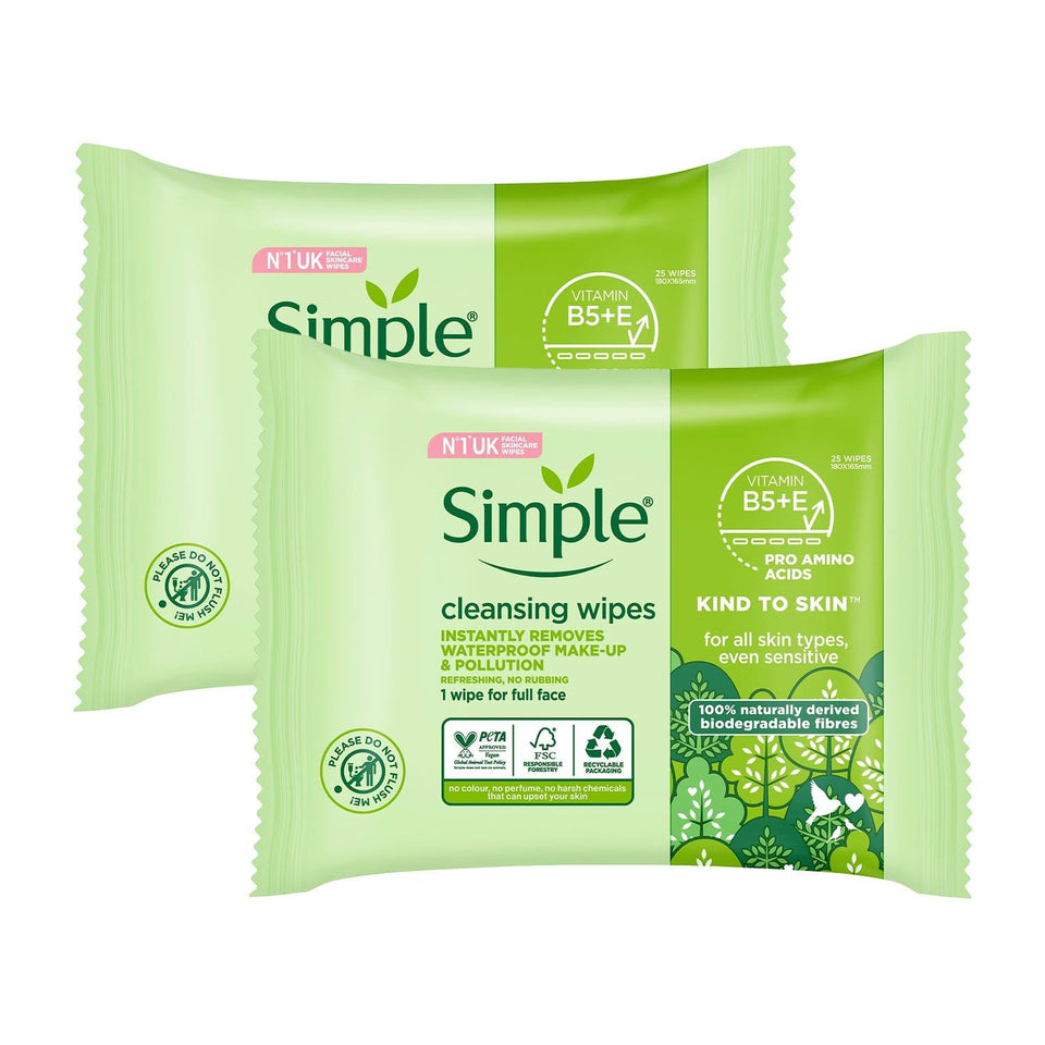 Simple front packaging showing three tubs and convenience benefit