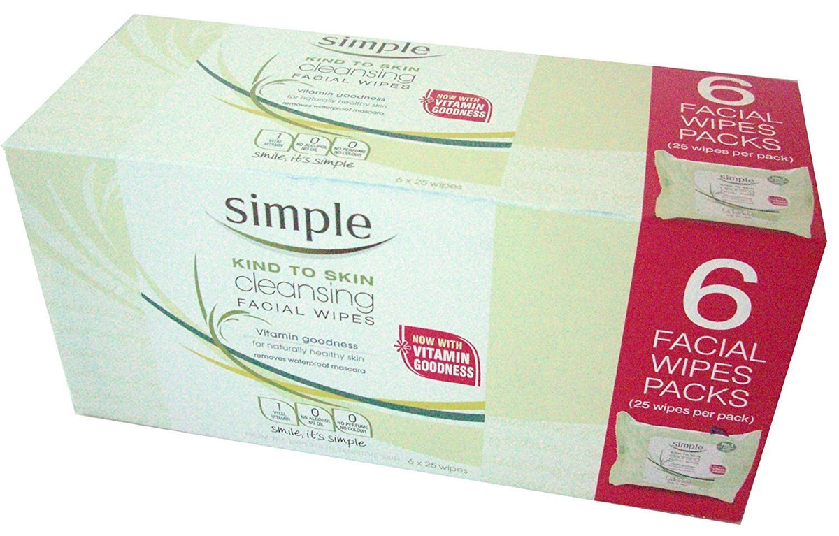 Simple front package showing six resealable packs, convenient oil-control refresh