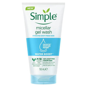 Simple close-up of gel texture illustrating lightweight hydration
