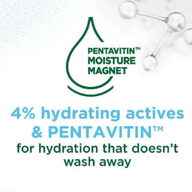 Simple label close-up highlighting minerals and plant extract benefits