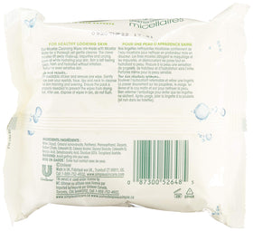 Simple micellar wipes close-up texture of soft layers highlighting gentle hydration