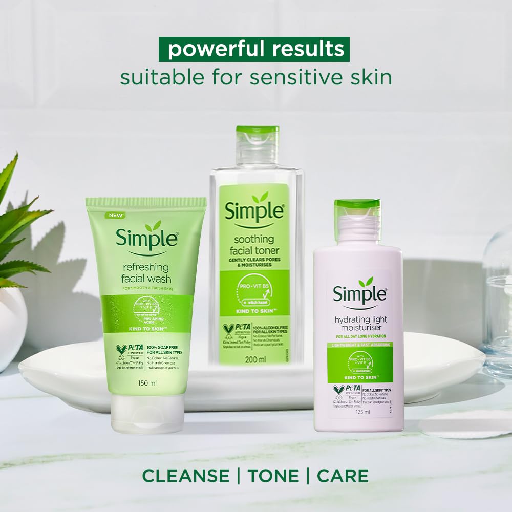 Simple on bathroom counter with other skincare highlighting everyday routine