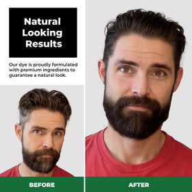 SIMPLER HAIR COLOR hair root application demo showing full gray coverage