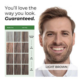 SIMPLER HAIR COLOR kit contents laid out to display size and included items