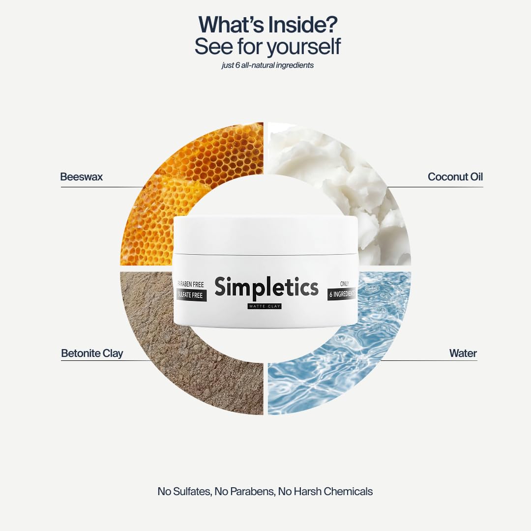 Simpletics before and after hair comparison showing added volume benefit