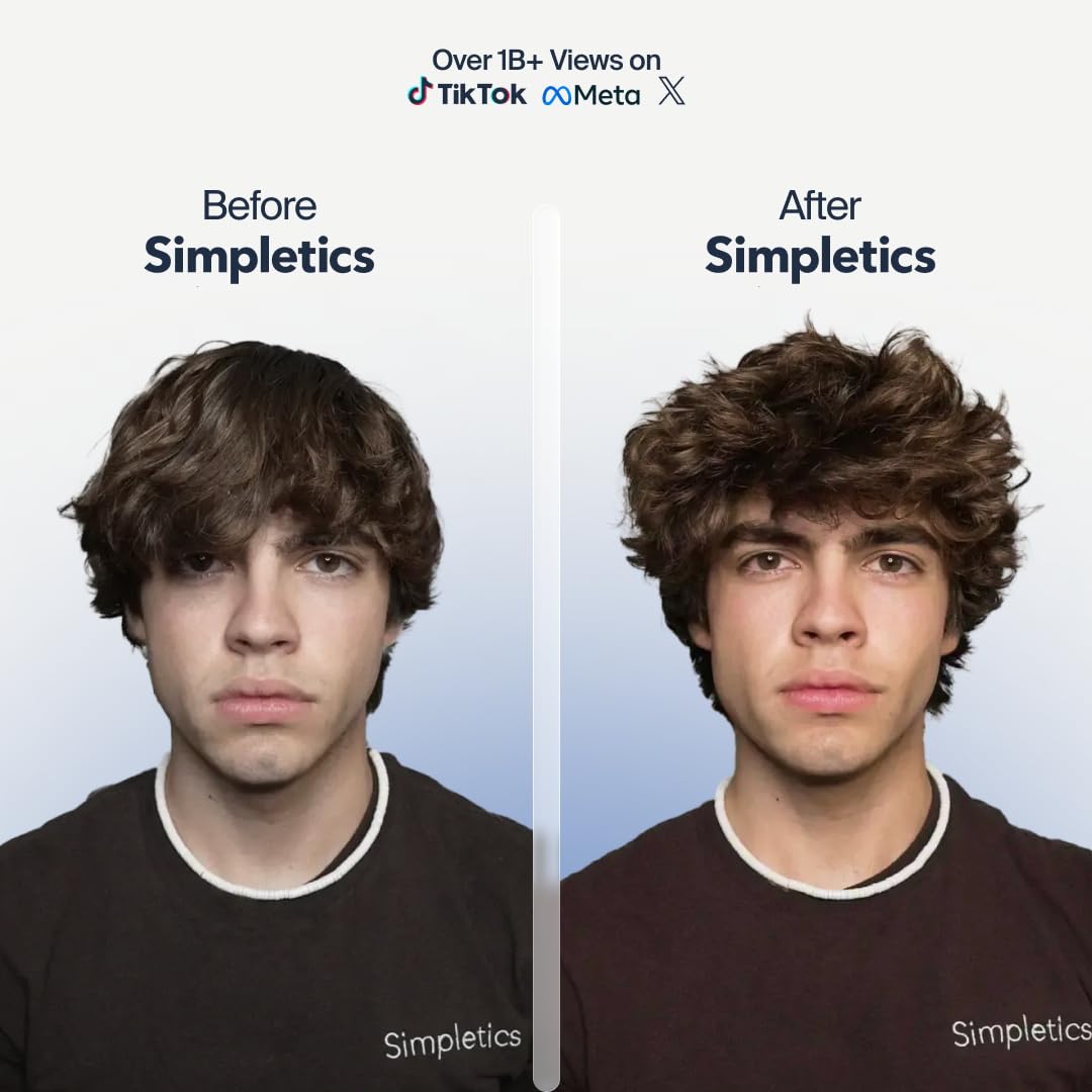 Simpletics label close-up highlighting five-ingredient formula and clean badges