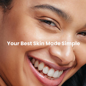 Simplified Skin bottle inside a travel bag for on-the-go hydration