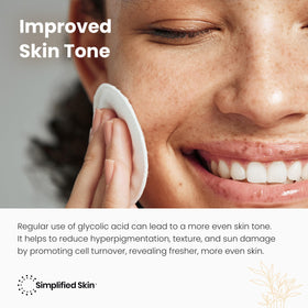 Simplified Skin toner liquid pouring to show lightweight texture and absorbency