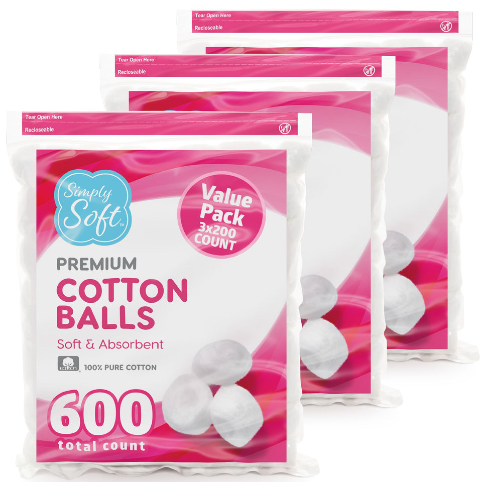 Simply Soft front packaging showing 600 count and benefits