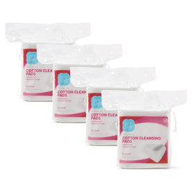 Simply Soft front packaging showing 200-count jumbo cotton pads and clear branding benefit convenience