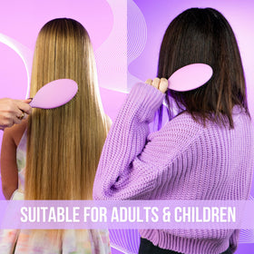 SimplyHair soft-touch ombre handle ergonomic grip for comfortable brushing