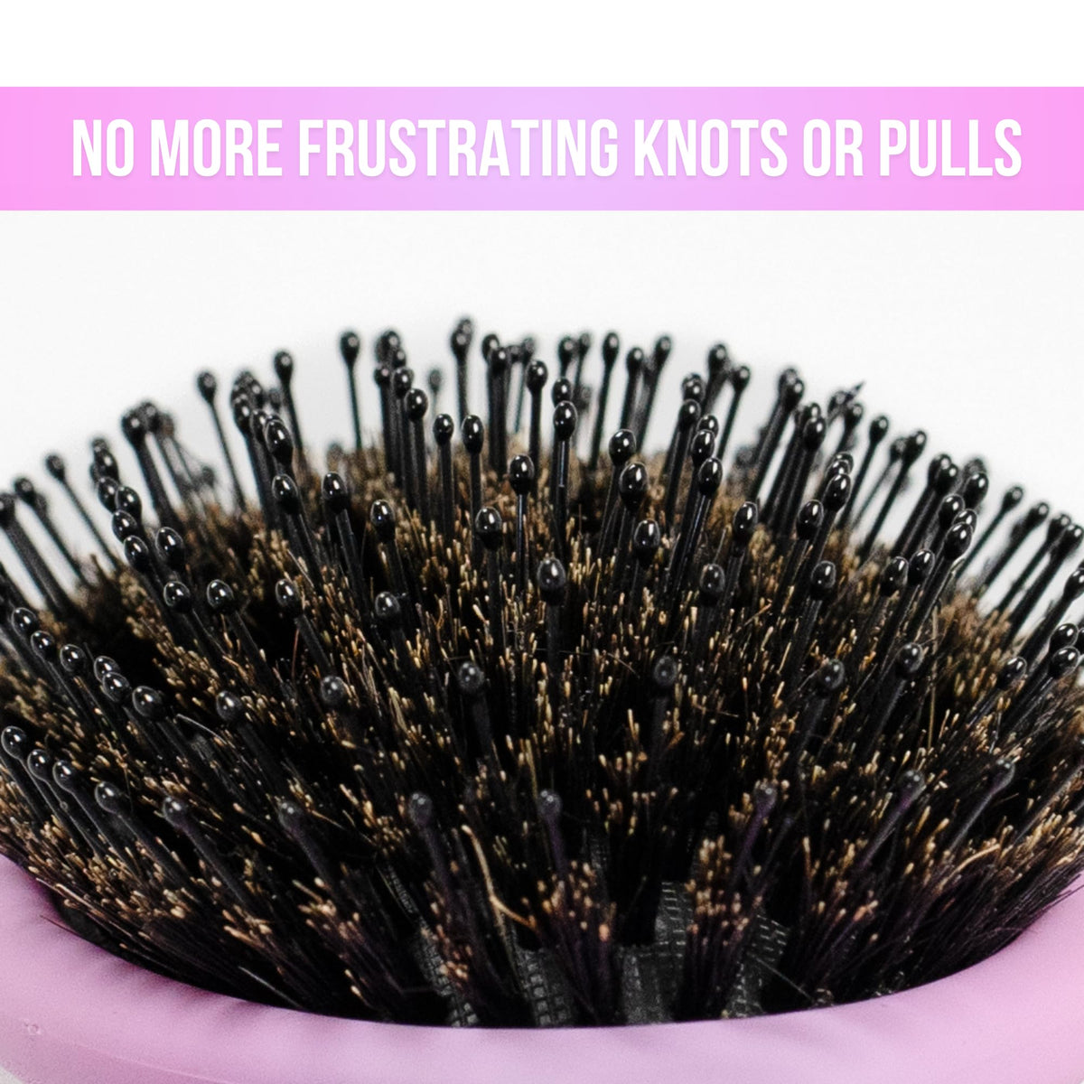 SimplyHair brushing a child's hair gently to reduce tangles and discomfort