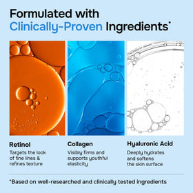 SimplyVital applied to jawline and neck showing targeted firming and hydration benefit