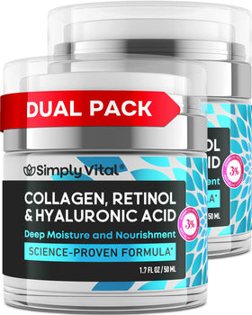 SimplyVital front jar showing product packaging and brand for clear identification