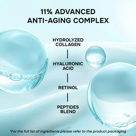 SimplyVital serum drop on fingertip showing lightweight texture and absorption