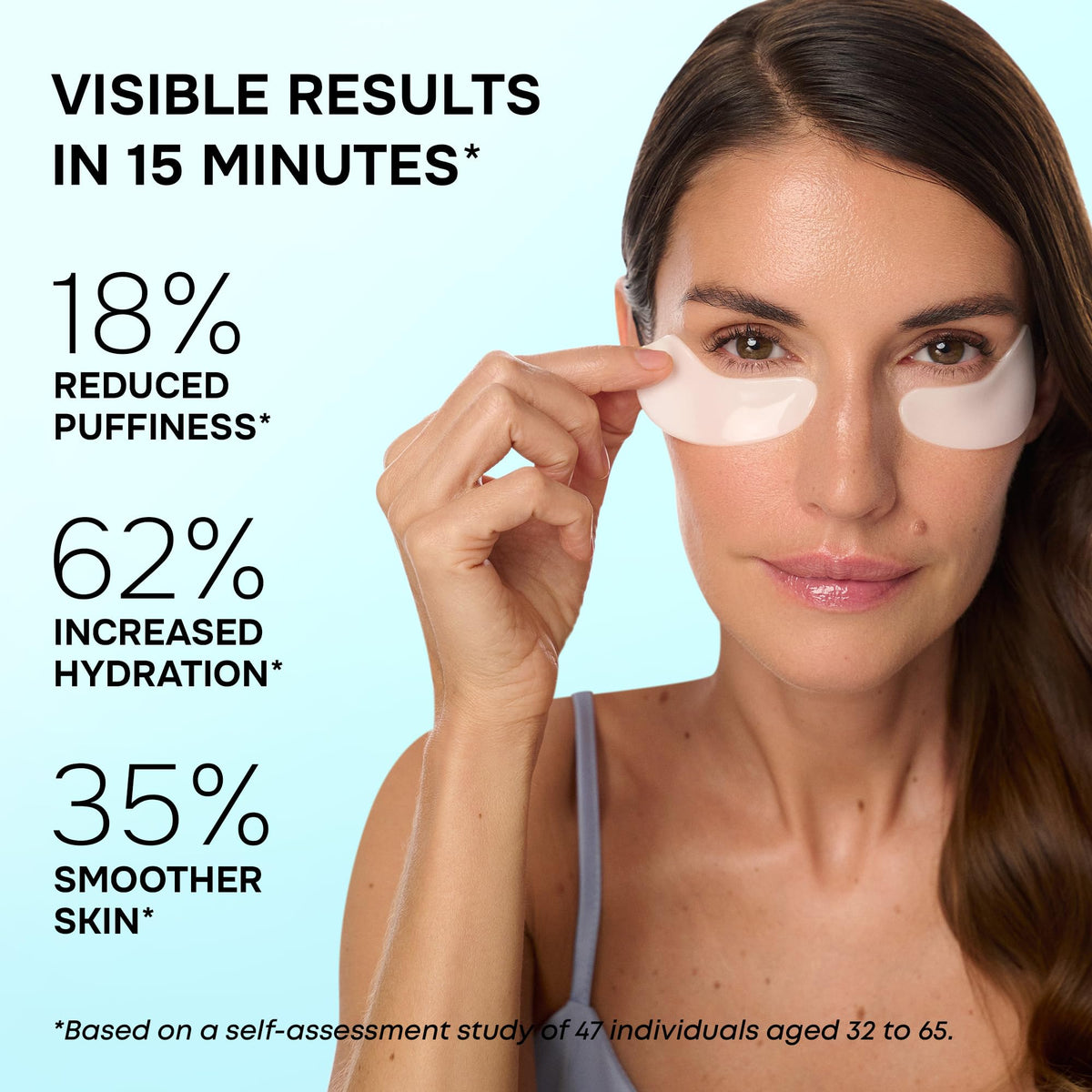 SimplyVital close-up hydrogel texture highlighting smooth application benefits
