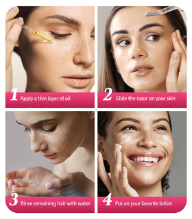 SINAHET in bathroom routine scene showing integration into daily grooming for convenience