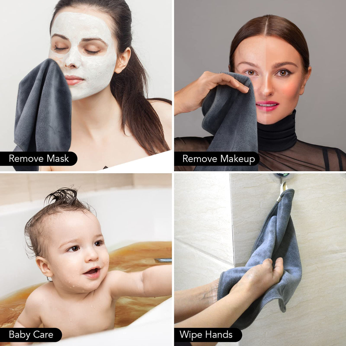SINLAND damp cloth drying quickly showing fast-drying, low-odor performance