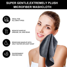SINLAND washcloth in a travel bathroom setting for compact, reusable convenience