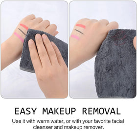 SINLAND using cloth to remove makeup offering gentle, chemical-free cleansing