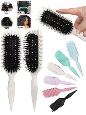 Sintario brush bristles closeup showing flexible nylon bristles that reduce breakage