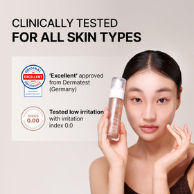 SIORÉ hand application showing smooth spreadability and instant hydration