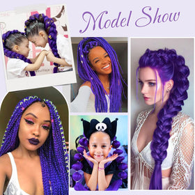 Siphis lifestyle cosplay look demonstrating vivid purple for events