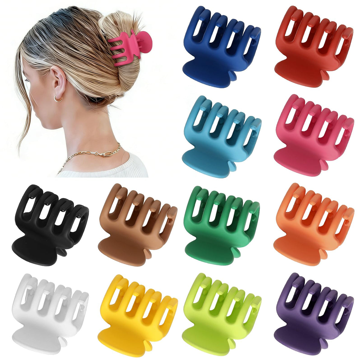 Sisiaipu close-up of clip teeth for secure non-slip hold