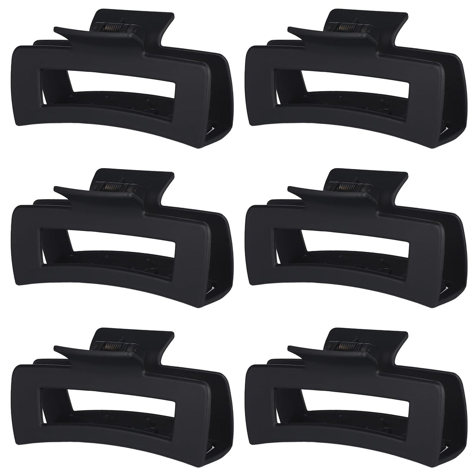 Sisiaipu front view of six-pack clips showing colors and black option, highlights variety and value