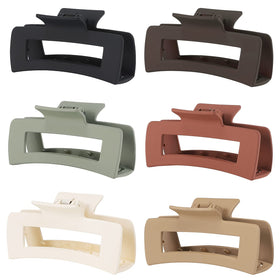 Sisiaipu front view of six brown clips showing pack and variety, secure hold
