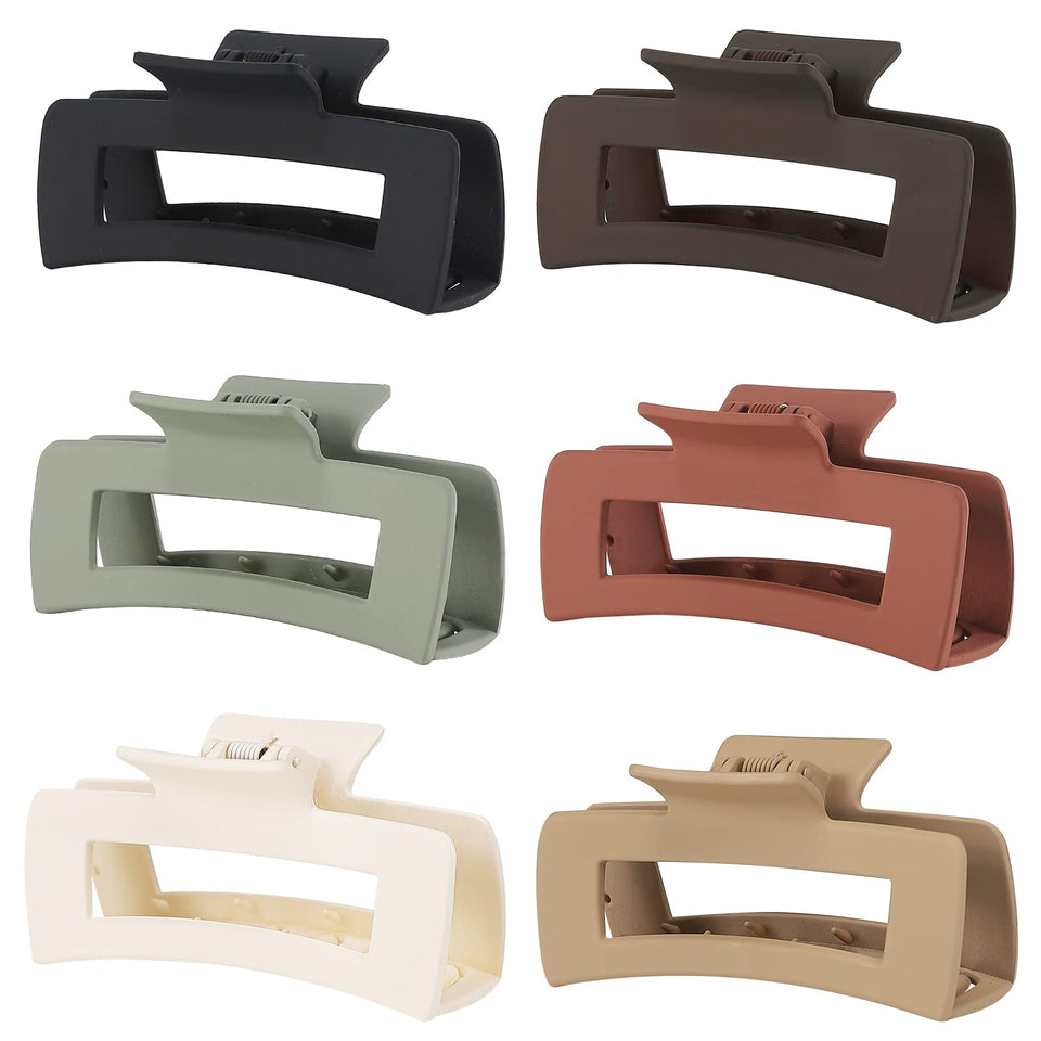 Sisiaipu front view of six brown clips showing pack and variety, secure hold